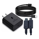 Cargador Samsung 45w Usb-c Carga Rapida Con Cable 5a Usb-c