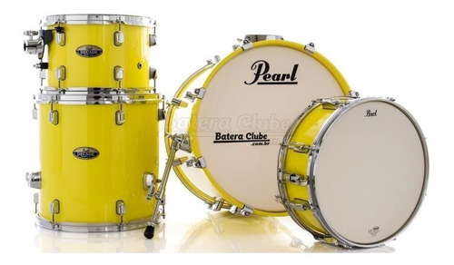 Bateria Pearl Decade Maple Bop Jazz Solid Yellow Bumbo 18¨, 