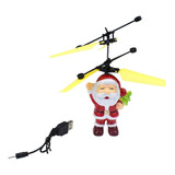 Drone Christmas Flying Santa Navidad Juguete Sensor Movimie 