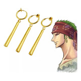 Paquete De 3 Aretes Roronoa Zoro One Piece