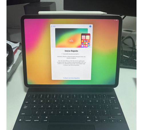 iPad Apple Pro 11 256gb 3 Geração + Magic Keyboard + Pencil