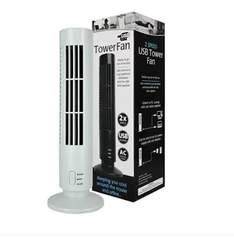 Mini Ventilador De Torre De Mesa Usb