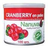 Cranberry En Polvo Nanuva 100 G - Nanuva Ingredients