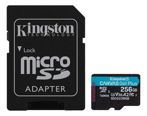 256gb Micro Sd Xc Para Canvas Go Plus 170mba1 Memory Card Ad