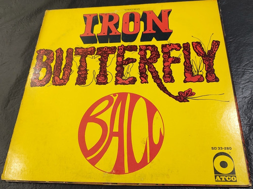 Iron Butterfly Ball Lp Usa 1r Edic Grateful Dead Canned Heat