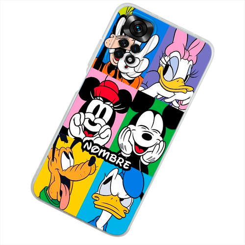 Funda Para Xiaomi Disney Personajes Personalizada Tu Nombre