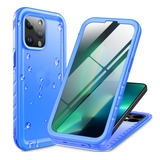 Funda Cozycase Para iPhone 13 Pro Max-azul
