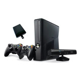 Consola Xbox 360 Slim R 5.0 Kinect Disco Duro320+2 Controles