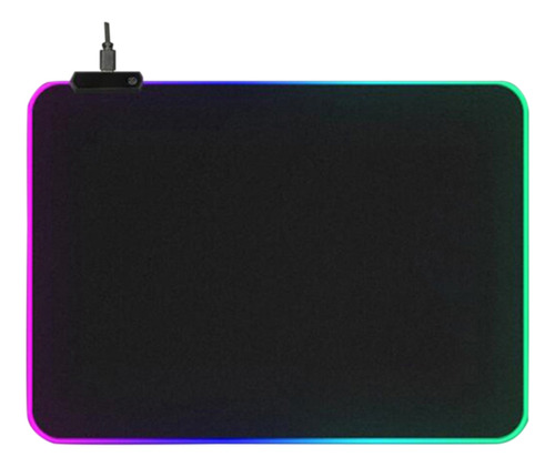 Funda De Teclado Led Rgb Gaming Mouse Pad Con Base De Goma A