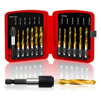 13pz 3 In 1 Juego Broca De Acero Hss Titanium Para Metal | Envío gratis