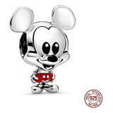 Charm Mickey Mouse Plata De Ley 925 