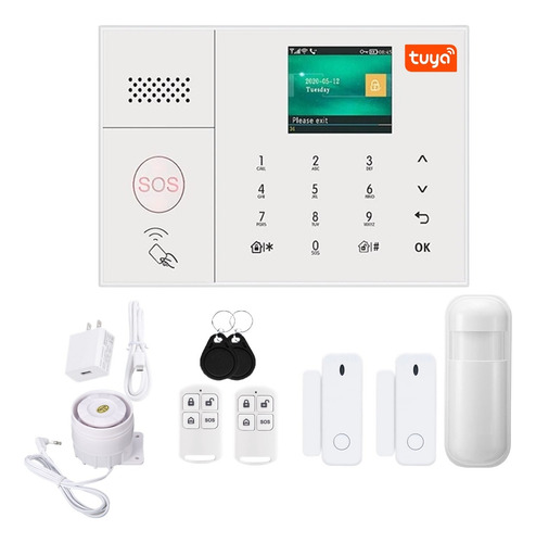 A20 Alarma Casa Inalambrica Wifi 4g Celular Rfid Tuyasmart