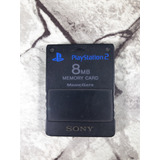 Memory Card Ps2 Negra Usado Original