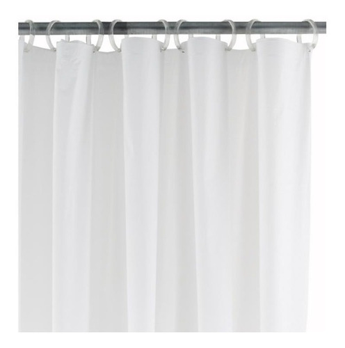 Forro Para Cortina De Baño Pvc 190x195 Cm Blanco