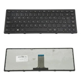 Teclado Para Notebook Lenovo G400s 80ac V-142920ak1-br Preto
