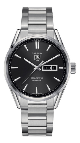 Tag Heuer Reloj Carrera Calibre 5 Day-date War201a Ba0723