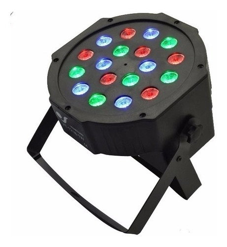 Luz Proton Par 18 Led Alta Luminosidad Rgb Audioritmico Dmx