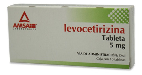 Levocetirizina 10 Tabletas 5mg