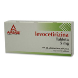 Levocetirizina 10 Tabletas 5mg