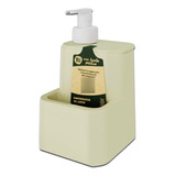 Dispenser Detergente Con Porta Esponja Quo Pettish Online Color Beige