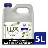Jabon Liquido Para Manos Y Cuerpo Lux 5l Fragancia Jazmin