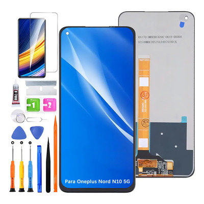 Pantalla Para Oneplus Nord N10 5g Be2029 Display Negro