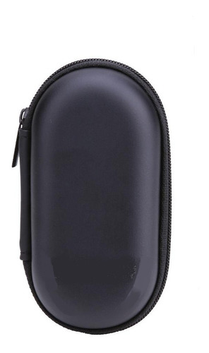 Case Oval Porta Cabo/fone/moeda/chave