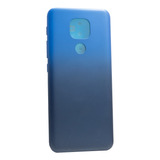 Tapa Trasera Para Motorola Moto E7 Plus Azul