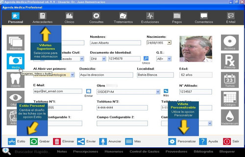 Demostracion Software Para Pc Consultorios - Envio Digital