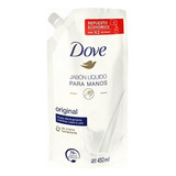 Jabón Líquido Dove Original Para Manos, 450ml