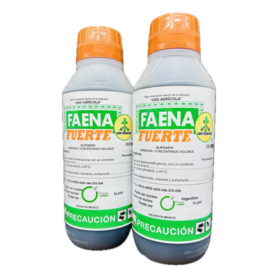 Faena Fuerte Herbicida Glifosato No Selectivo Sistémico 2 L | Envío gratis