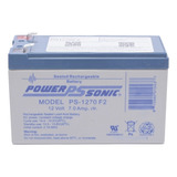 Batería De Reemplazo Power-sonic Ps-1270 F2 12v 7ah