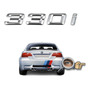 Insignia Emblema M Bmw Motorsport Cromada Adhesivo 3m  BMW X5 M