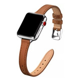 Correa De Piel Para Apple Watch Calidad Premium 