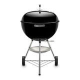 Parrilla Móvil Weber Compact Kettle 56cm De Ancho 98cm De Alto 63cm De Profundidad Y 57cm De Diámetro Negra