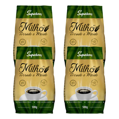 Kit Café De Milho Superbom 2kg (4 X 500g)