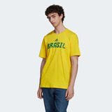 Camiseta Brasil Fifa World Cup 2022 - Amarelo adidas Hd6370