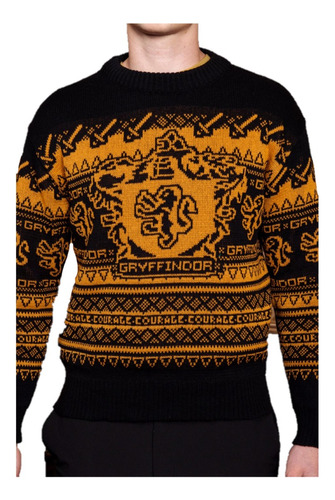 Sweater Harry Potter Gryffindor Courage Tifn