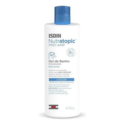ISDIN Gel de Banho Nutratopic Pro-AMP - 392G | MercadoLivre