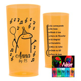 100 Copos Long Drink 320ml Personalizados Acrilico 