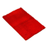 Limpia Pie De Baño Suave 40×60cm Colores Rojo