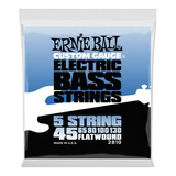 Encordado Flatwound Ernie Ball 2810 Bajo 5 Cuerdas