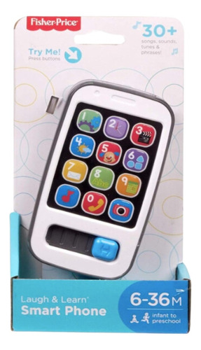 Juguete Para Bebés Fisher-price Smartphone Aprendizaje Azul