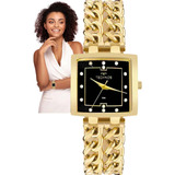 Relógio Pulso Technos Feminino Analógico Dourado 2035mwj/1p