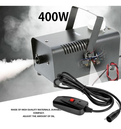 Maquina De Humo 400w Con Control Remoto 