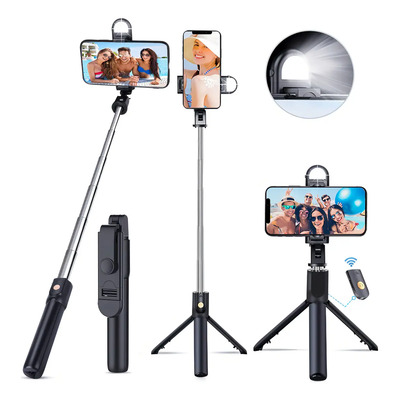 Baston Selfie Stick Tripie Celular Control Remoto Bluetooth Color Negro | MercadoLibre