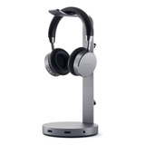 Suporte Alumínio Satechi P/ Fones Headphone Usb-c Space Gray