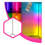 Lámpara Pie Esquinero Pixel Led Gaming Moderno Minimalista