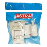 Conjunto Kit Fixação  Assento Soft Close Branco Astra Sc/kit