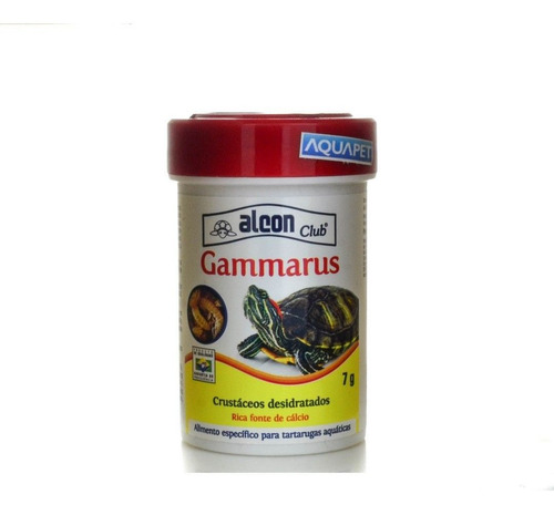 Alimento Para Répteis Gammarus 7g Alcon Club